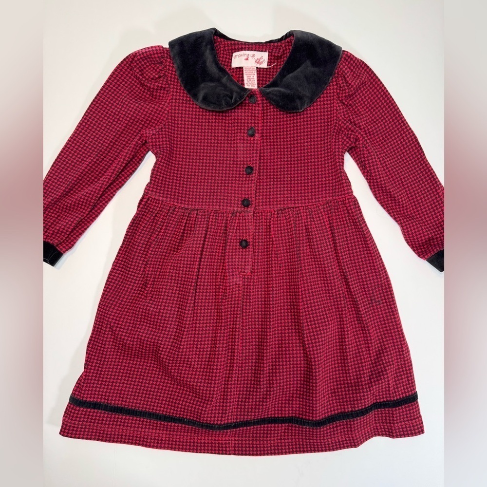 Growing Up Lord & Taylor Vintage Christmas Dress Size 5-6